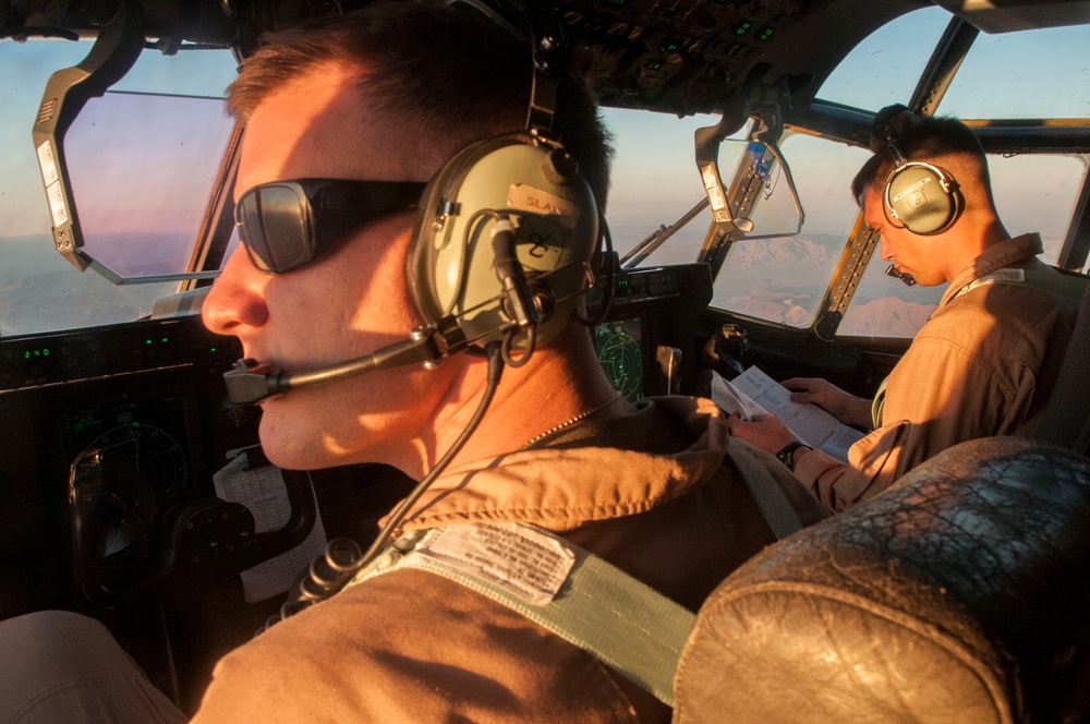 C-130 Refueling AV-8B Harrier's &amp; V-22 Osprey's