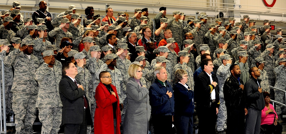 633rd Air Base Wing change of command