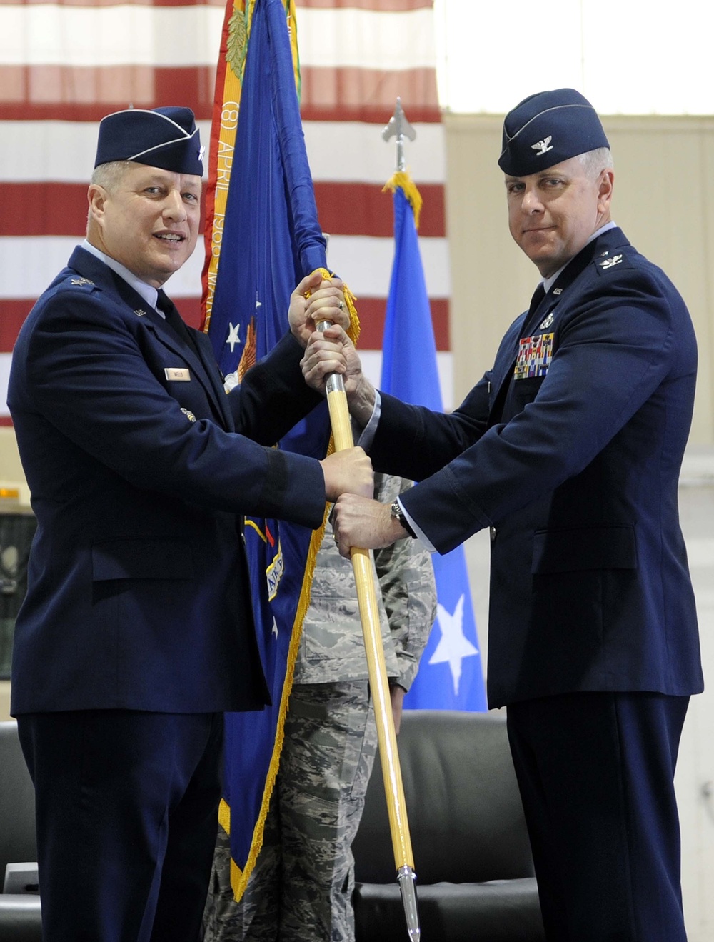 633rd Air Base Wing change of command