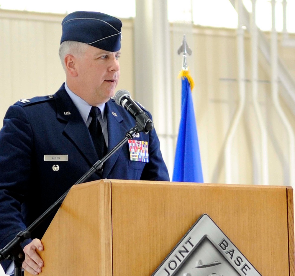 633rd Air Base Wing change of command