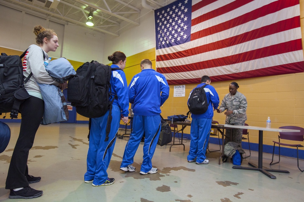 New Jersey Air National Guard Student Flight prepares for basic training