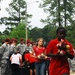 XVIII Airborne Corps paratroopers donate to local school