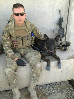 MWD handler earns AFCAM for heroism during firefight