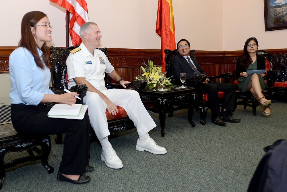 Official call in Vietnam