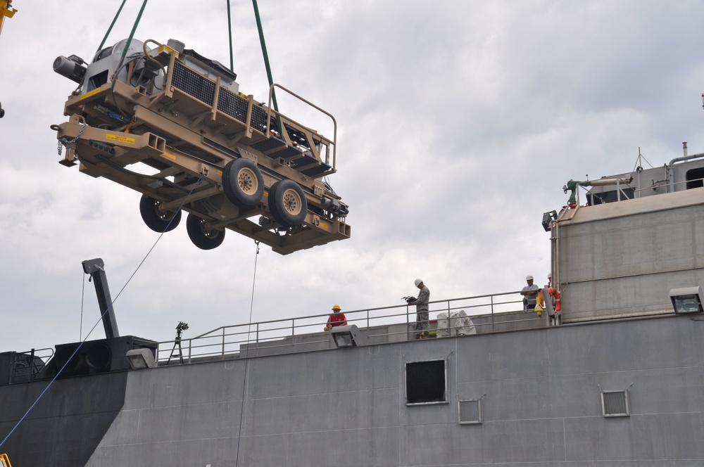 HSV 2 at Naval Station Key West