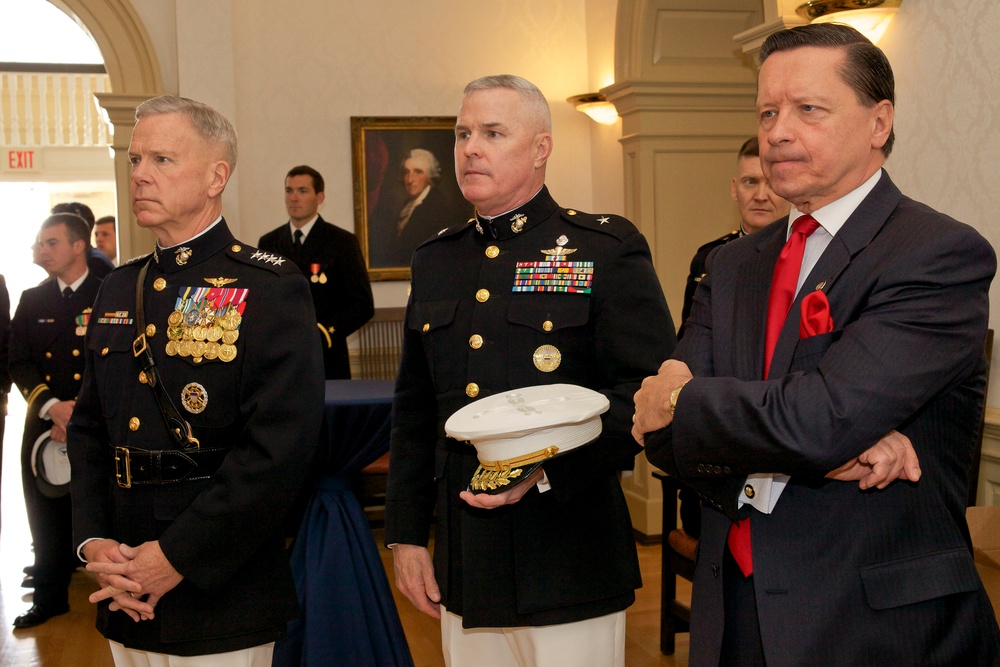 Ceremonial commissioning of USS Arlington