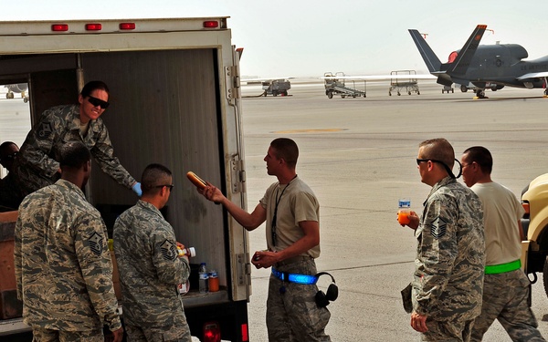 Shirts, snacks and smiles