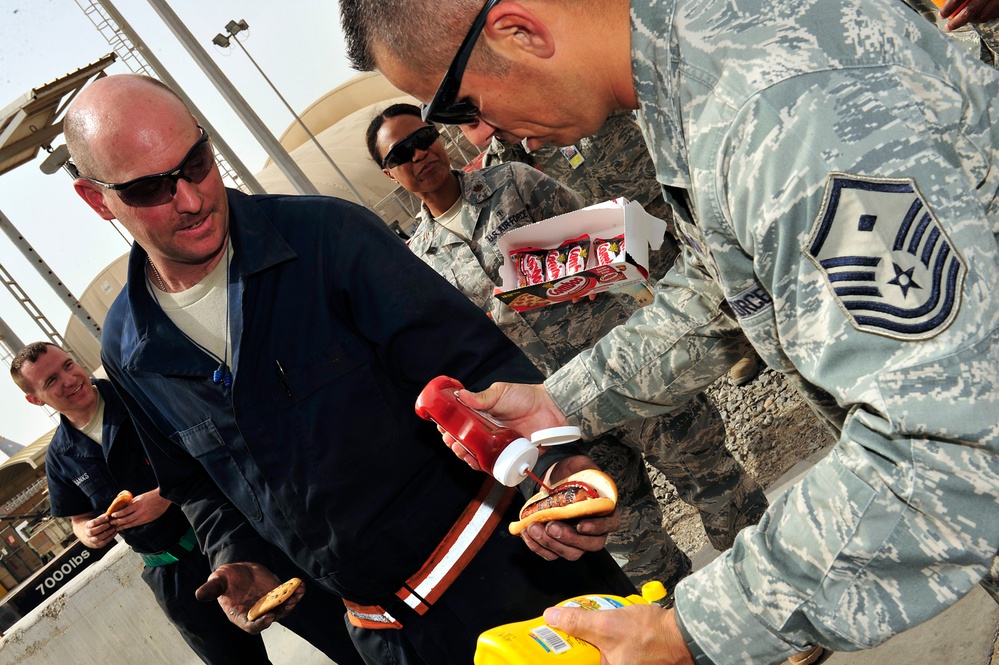 Shirts, snacks and smiles