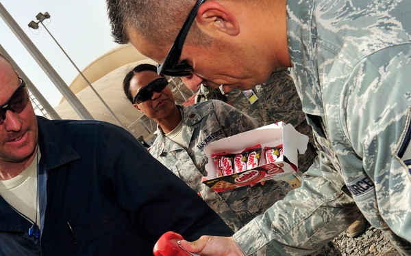 Shirts, snacks and smiles