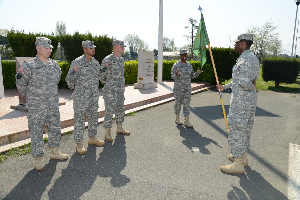 Awards for helping with Best Warrior Competition 2013