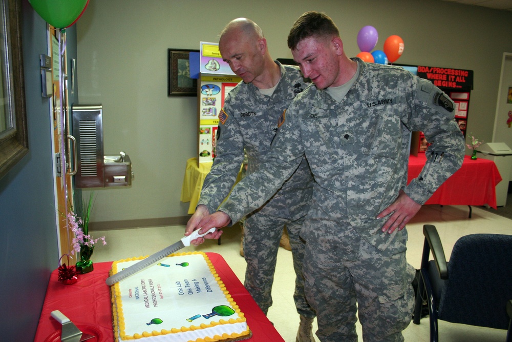 Blanchfield Army Community Hospital celebrates National Medical Laboratory Professional's Week