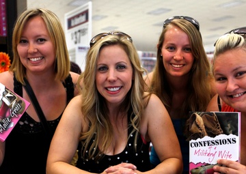 Spouses learn through laughter on Pendleton