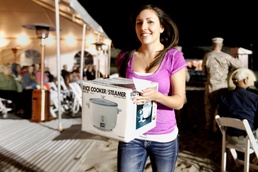 Spouses learn through laughter on Pendleton