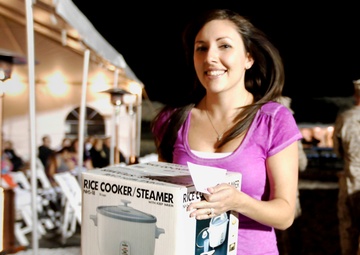 Spouses learn through laughter on Pendleton