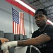 Amateur boxer and Army soldier prepares himself for a fight