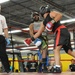 Amateur boxer and Army soldier battles in the ring