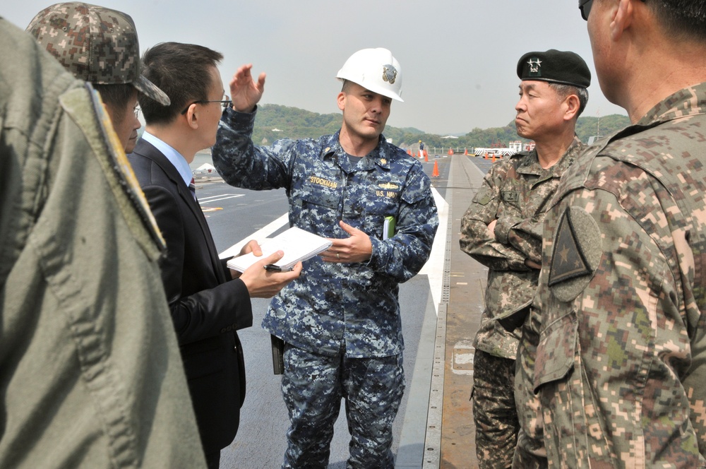 USS George Washington tour