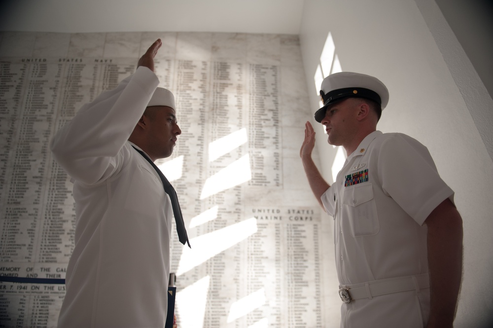 USS Mobile Bay visits Pearl Harbor