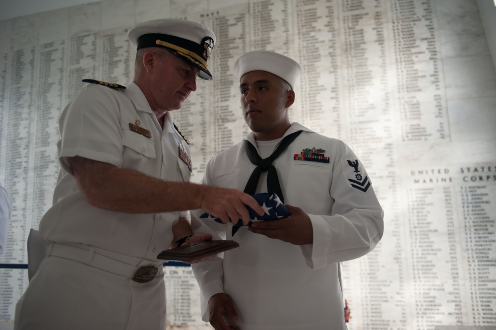 USS Mobile Bay visits Pearl Harbor