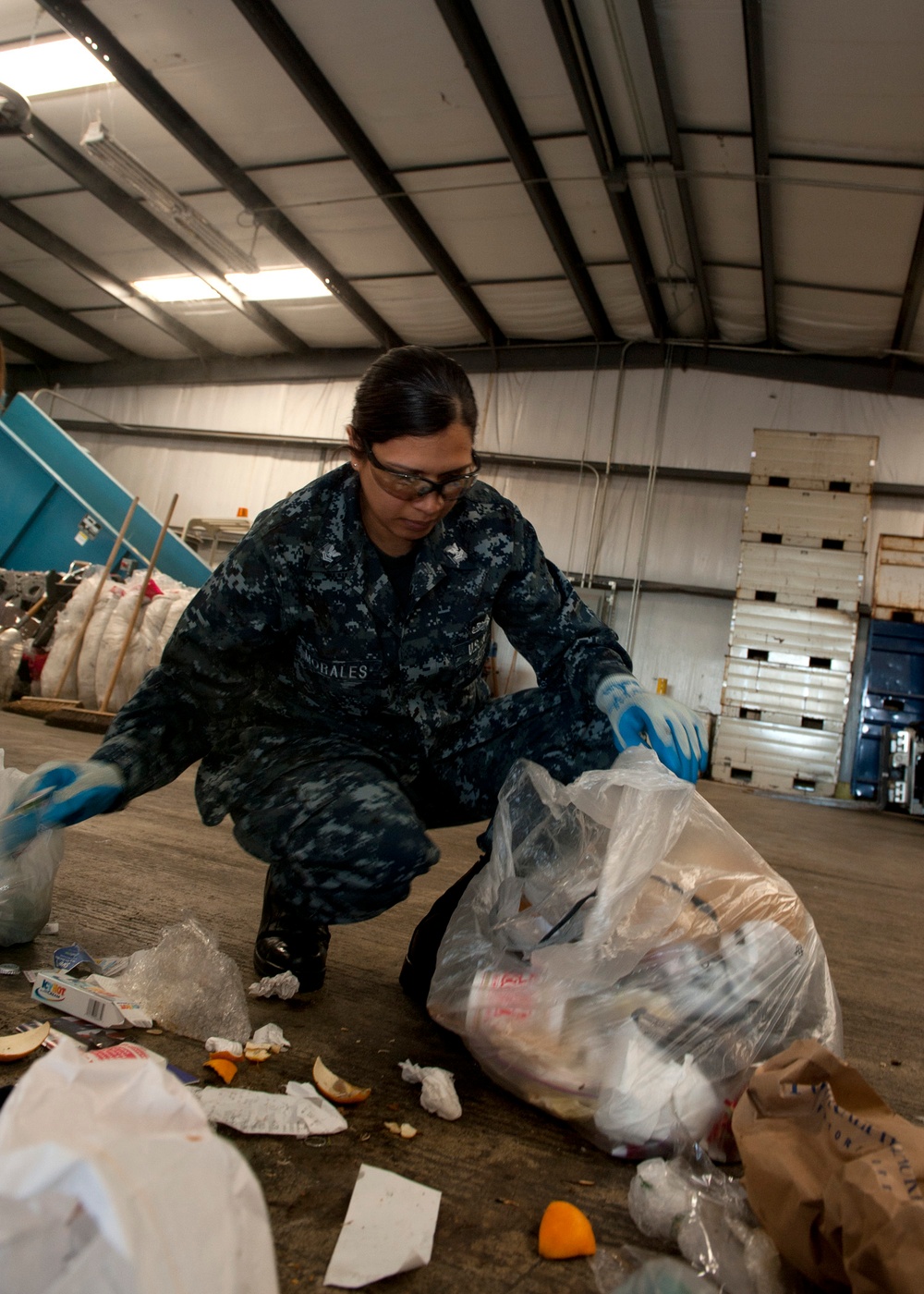 Earth Day activity at Naval Station Everett