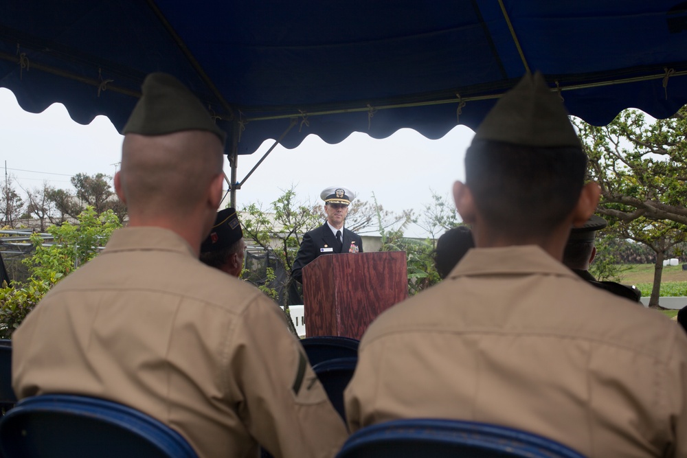 Ernie Pyle memorial ceremony