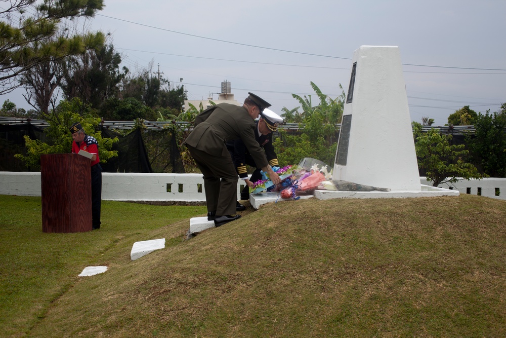 Ernie Pyle memorial ceremony