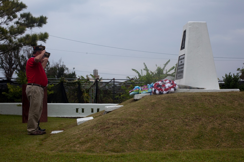 Ernie Pyle memorial ceremony