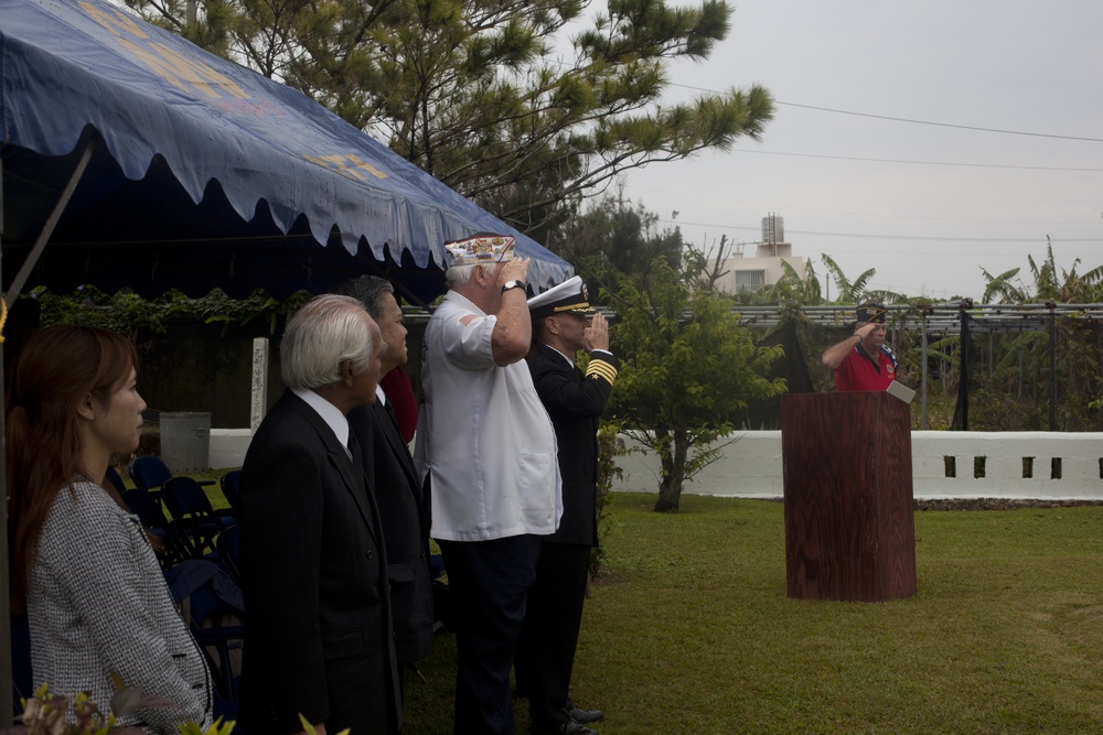 Ernie Pyle memorial ceremony