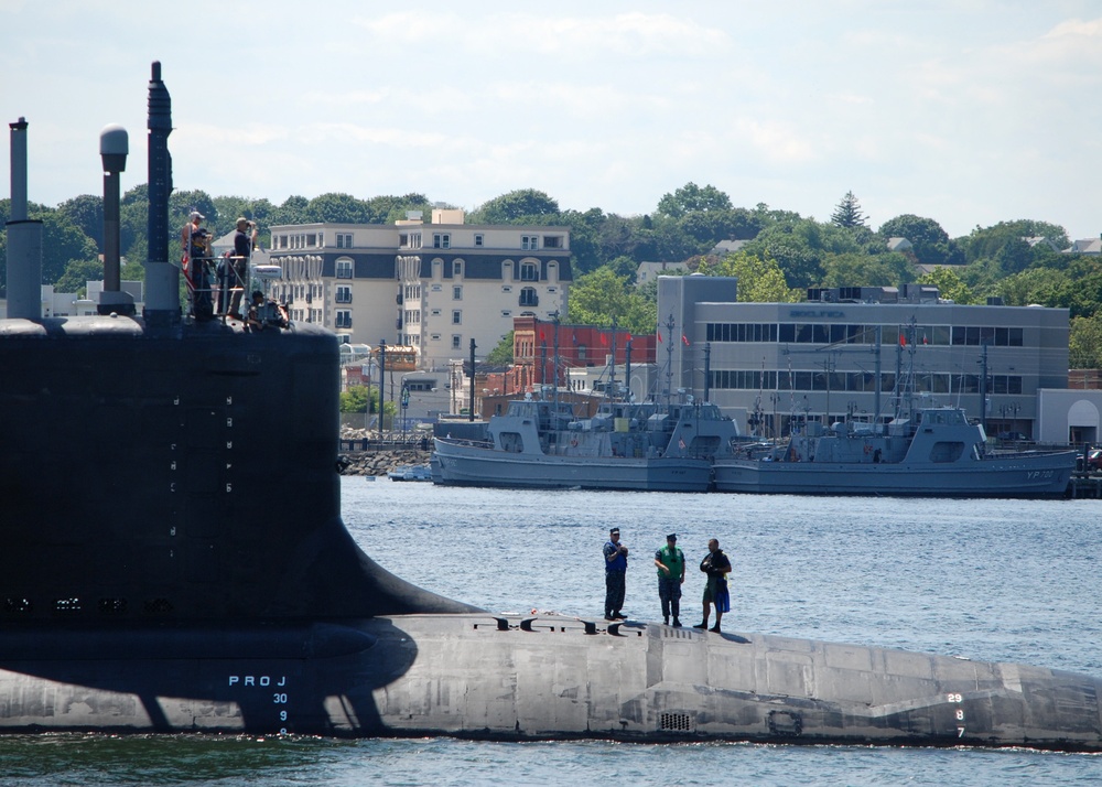 USS Mississippi returns to homeport