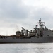 USS Fort McHenry gets underway