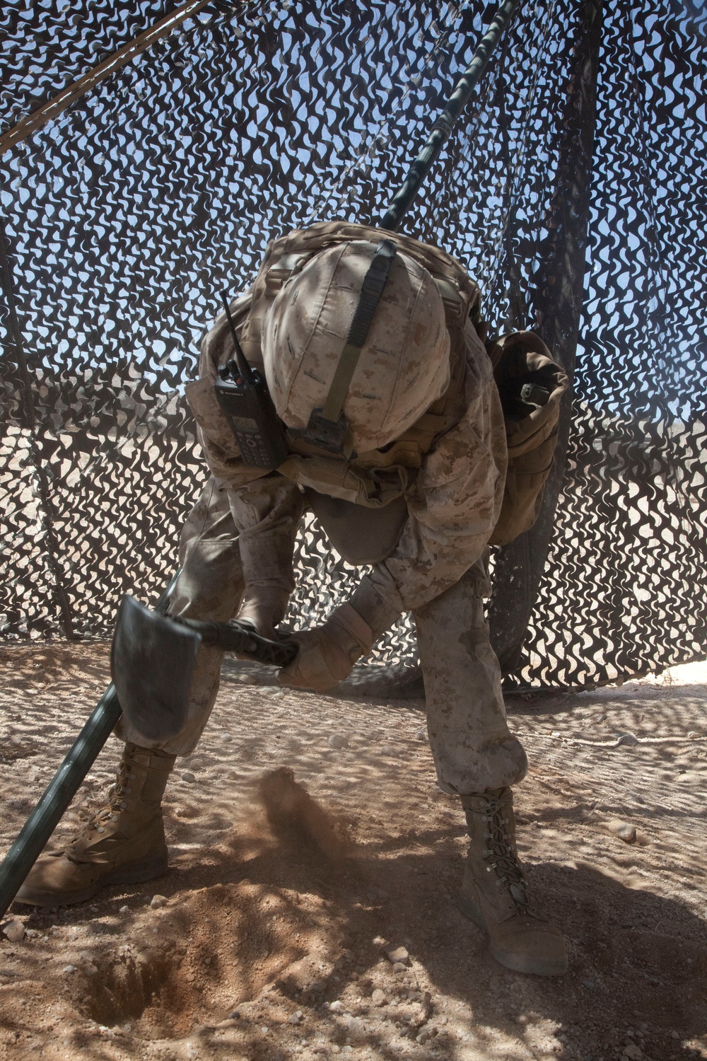 11th Marines Headquarters Desert Fire Exercise