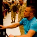 Georges St-Pierre visits Camp Pendleton