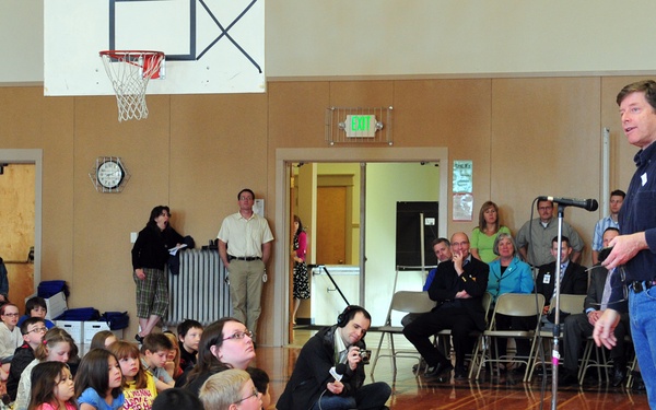 Event celebrates seismic upgrades at historic school
