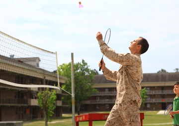 Paint, food and family: CLB-22 enjoys take your child to work day