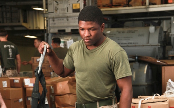 15th MEU replenishment operations