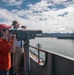 USS John C. Stennis departs port