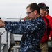 USS Carl Vinson small-arms shoot