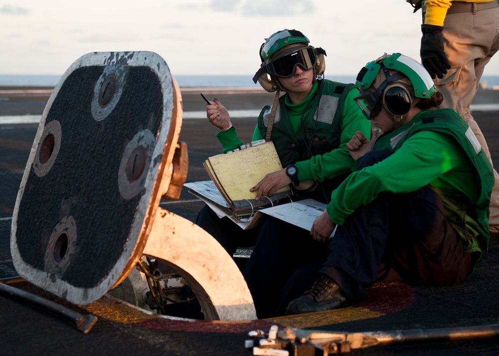 USS Nimitz flight operations