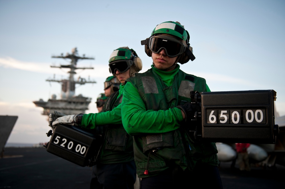 USS Nimitz flight operations