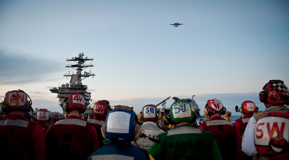 USS Nimitz flight operations