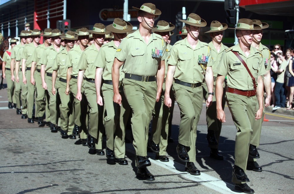 Marines honor ANZAC Day with Australians