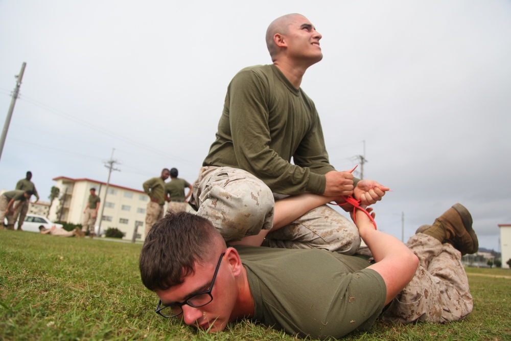 Marines strengthen camp security augmentation force
