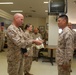 Schwab earns mess hall of quarter