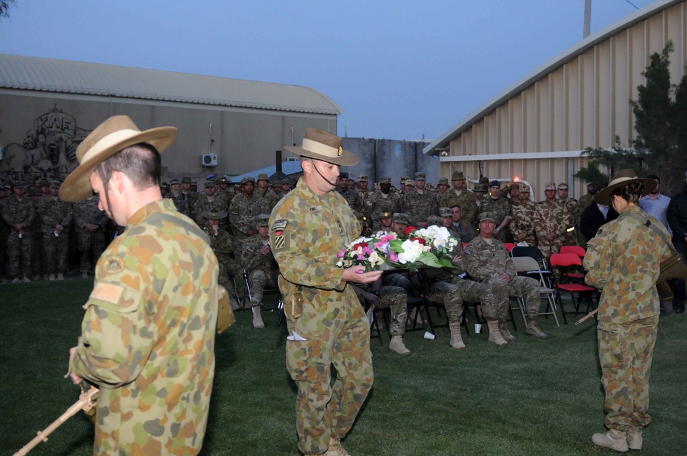 ANZAC Day dawn service in Kandahar