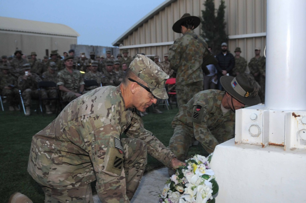 ANZAC Day dawn service in Kandahar