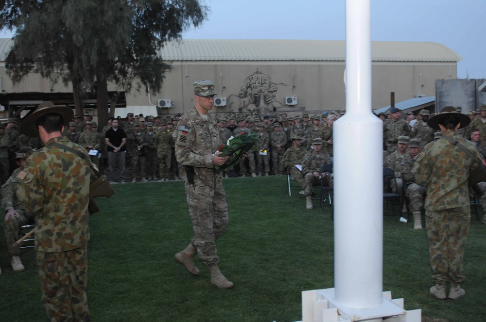ANZAC Day dawn service in Kandahar
