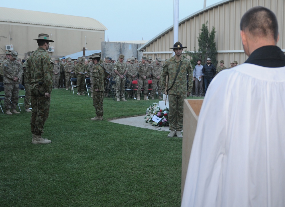ANZAC Day dawn service in Kandahar