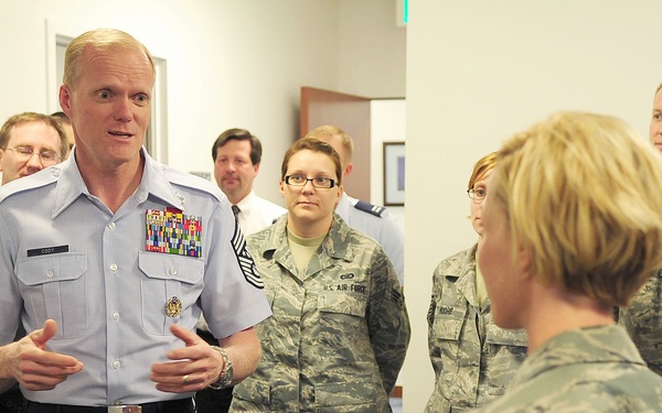 CMSAF visits HQAFDW airmen
