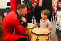 Marine Band Instrument Petting Zoo