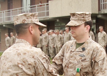 Sailor awarded for accomplishments in medical community